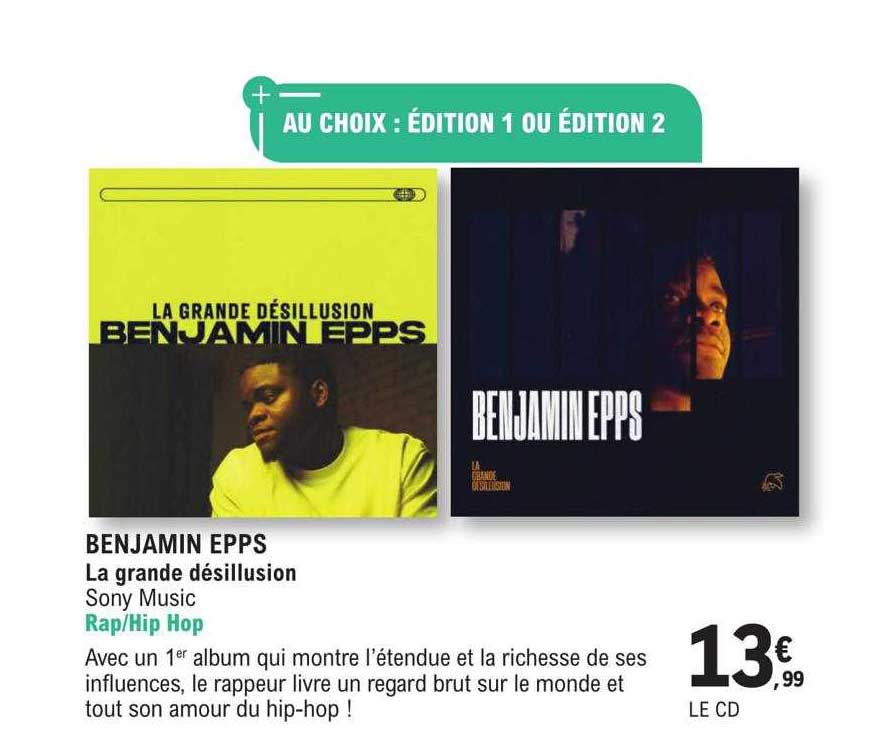 benjamin epps - la grande désillusion