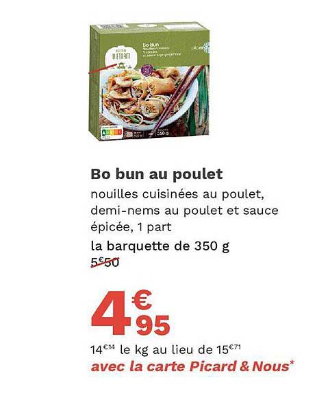 bo bun au poulet