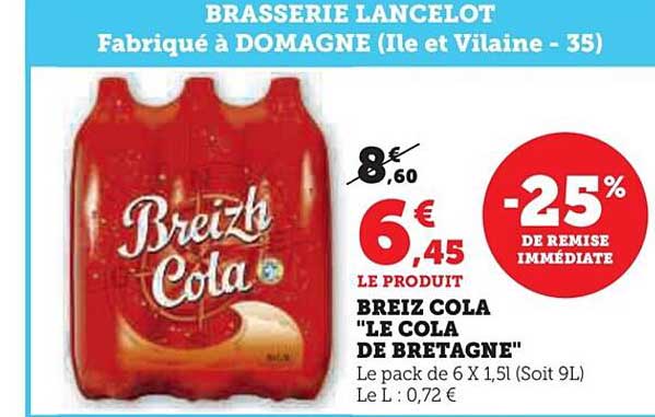 Breiz Cola "le Cola De Bretagne"