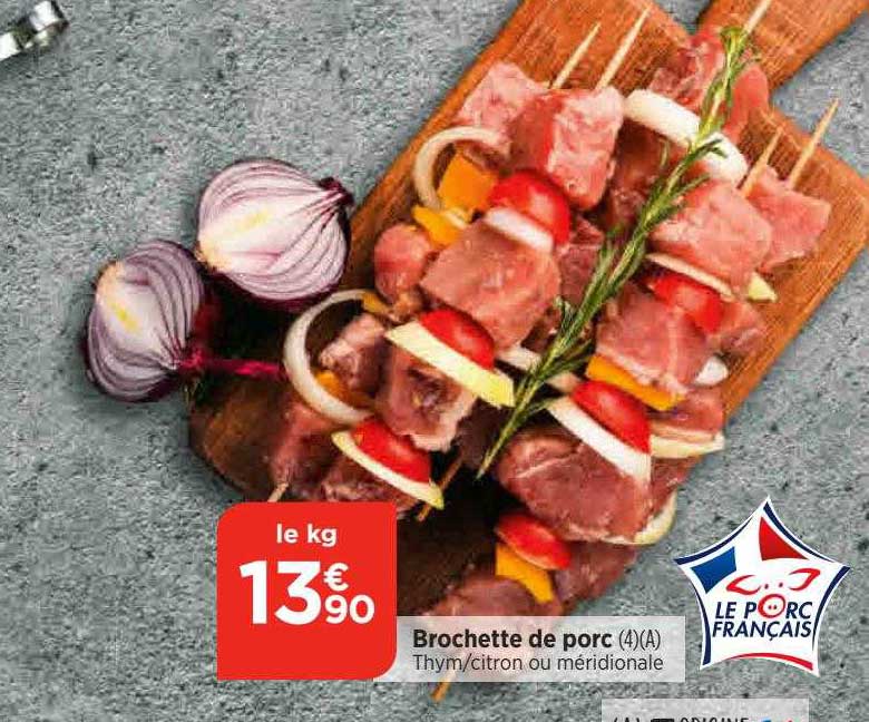 Brochette De Porc