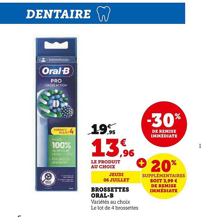 brossettes oral-b