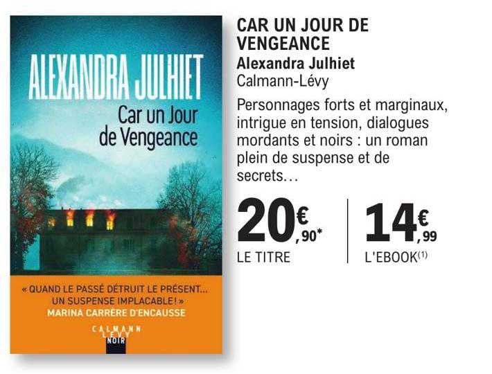 car un jour de vengeance - alexandra julhiet