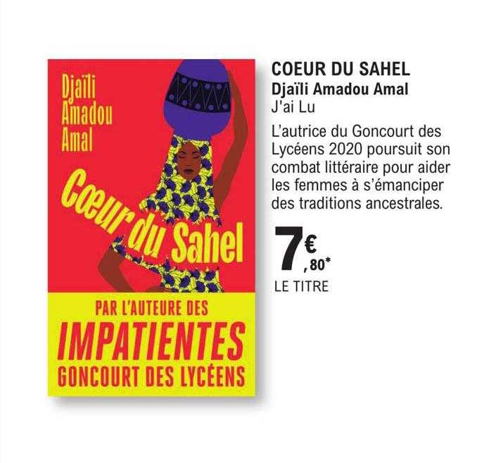 coeur du sahel - djaïli amadou amal