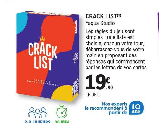 crack list - yaqua studio