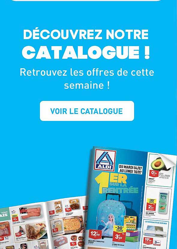 découvrez notre catalogue