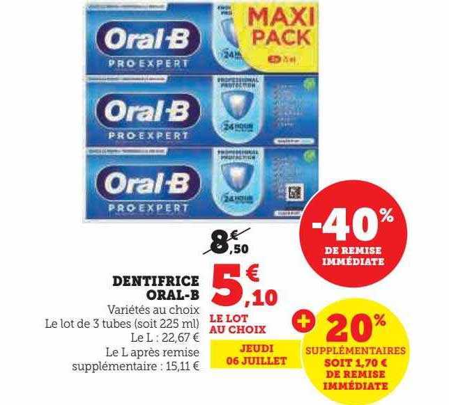 dentifrice oral-b
