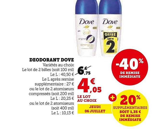 Déodorant Dove
