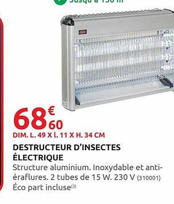 destructeur d'insectes électrique