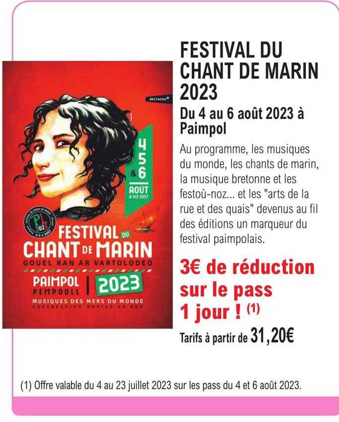 festival du chant de marin 2023