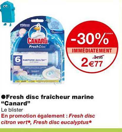 fresh disc fraîcheur marine "canard"