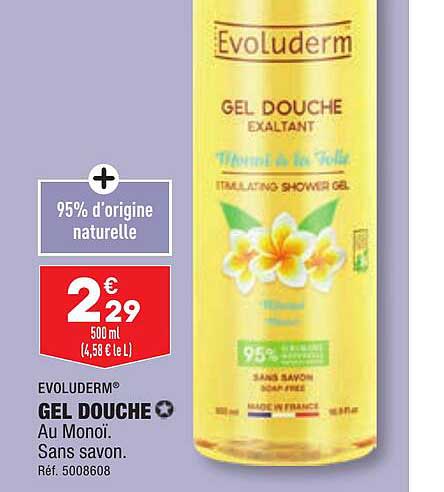 Gel Douche Evoluderm