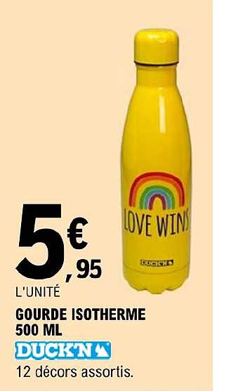 Gourde Isotherme 500 Ml Duck'n