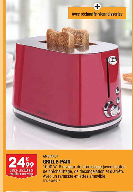 grille-pain ambiano