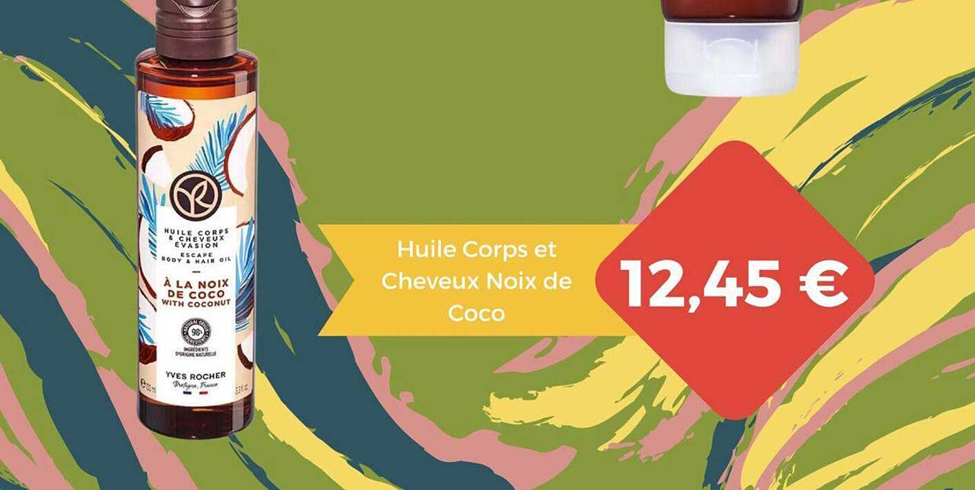 Huile Corps Et Cheveux Noix De Coco