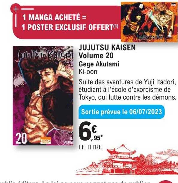 jujutsu kaisen - volume 20 - gege akutami - ki-oon