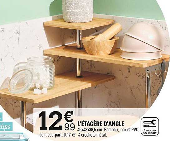 l'étagère d'angle
