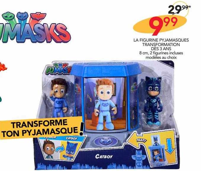 la figurine pyjamasques transformation dès 3 ans