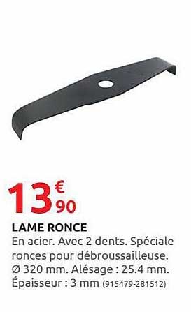 lame ronce