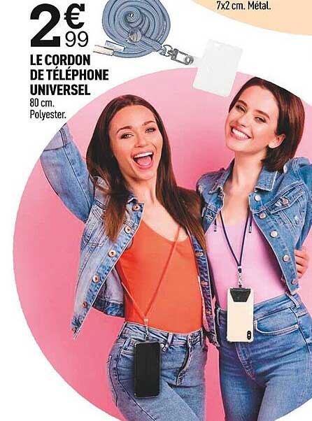 Le Cordon De Téléphone Universel