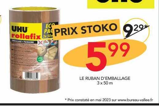 le ruban d'emballage uhu