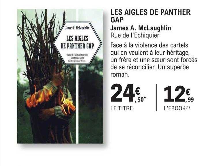 les aigles de panther gap - james a. mcLaughlin