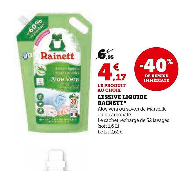 Lessive Liquide Rainett