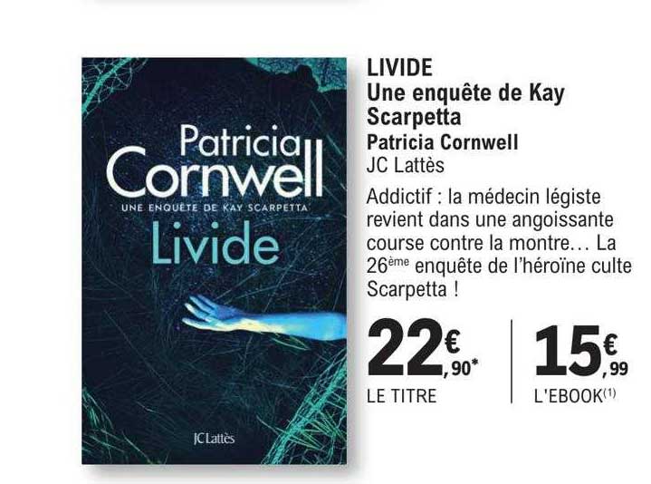 livide - une enquête de kay scarpetta - patricia cornwell