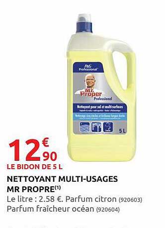 nettoyant multi-usages mr propre