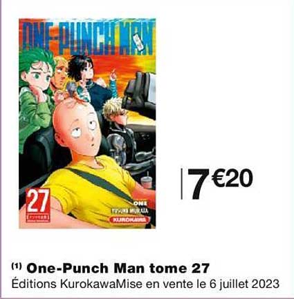 one-punch man tome 27