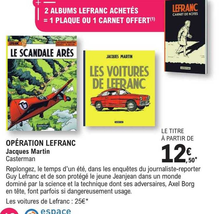 opération lefranc - jacques martin