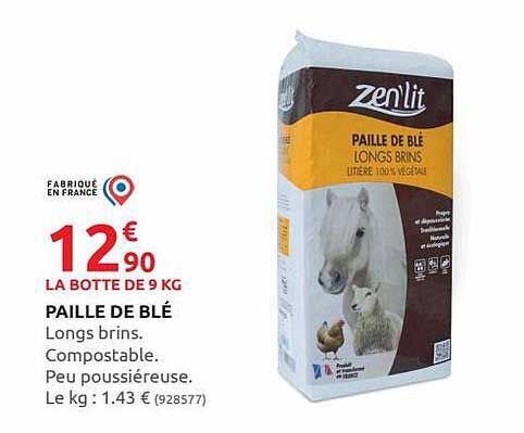 Paille De Blé Zen'lit
