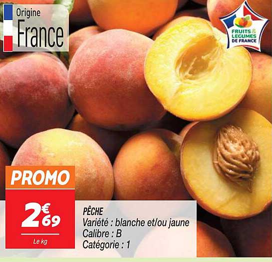 pêche blanche et/ou jaune