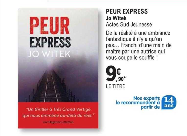 peur express - jo witek