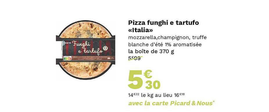 pizza funghi e tartufo «italia»