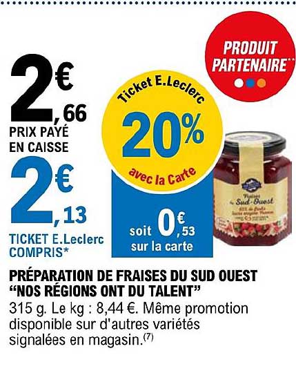 préparation de fraises du sud ouest "nos régions ont du talent"