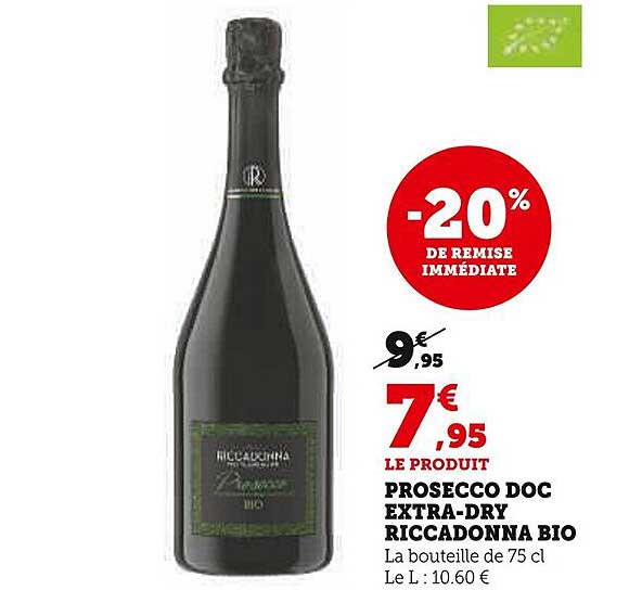 prosecco doc extra-dry riccadonna bio