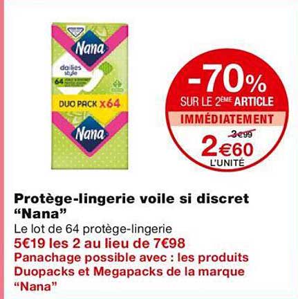 protège-lingerie voile si discret "nana"