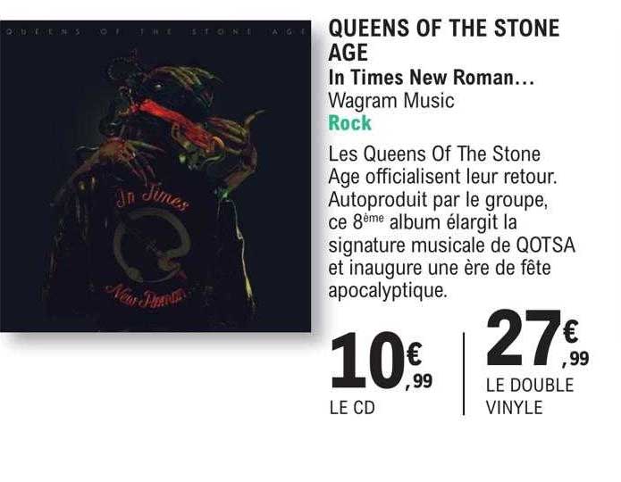 queens of the stone age - in times new roman... wagram music
