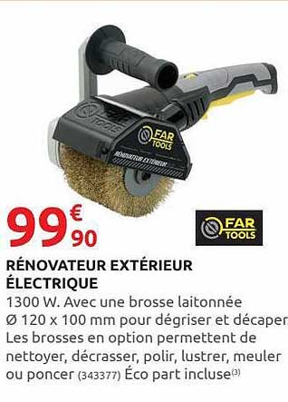 rénovateur extérieur électrique far tools