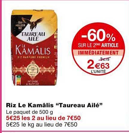 riz le kamâlis "taureau ailé"