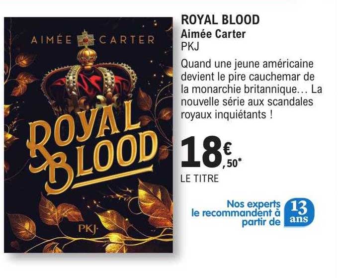 royal blood - aimée carter pkj