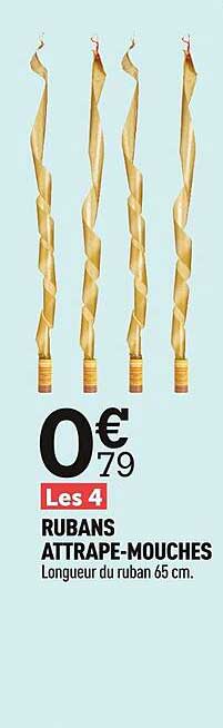 rubans attrape-mouches