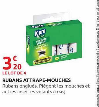 rubans attrape-mouches