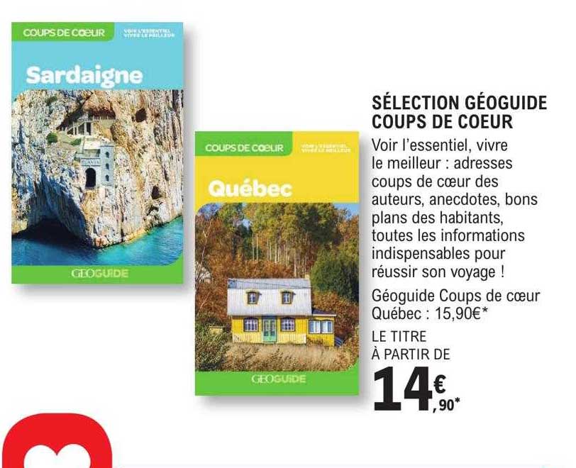 sélection géoguide coups de cœur