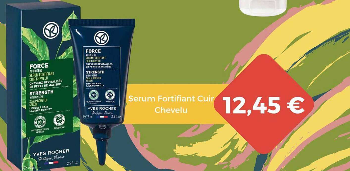 serum fortifiant cuir chevelu