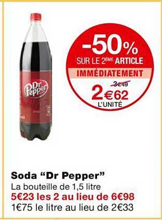 soda "dr pepper"