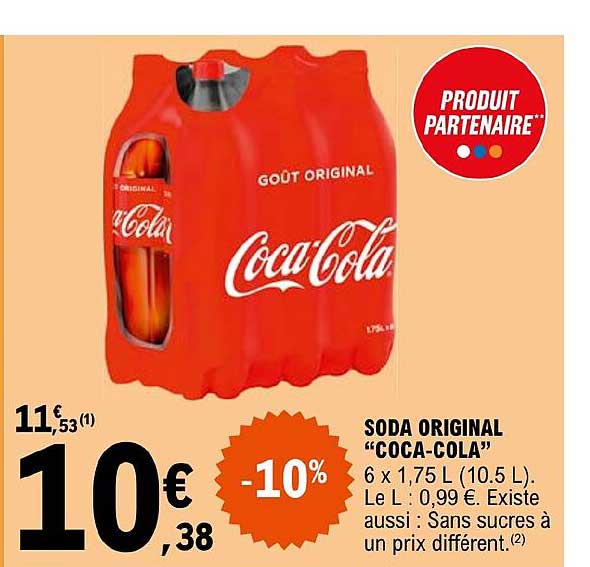 soda original "coca-cola"