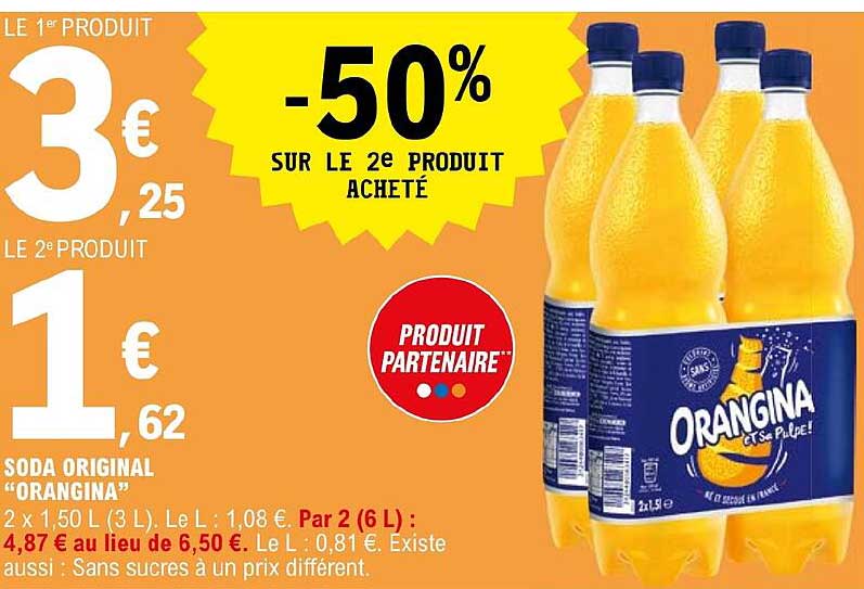 Soda Original "orangina"
