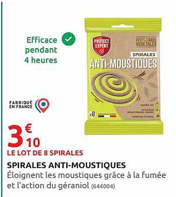 spirales anti-moustiques