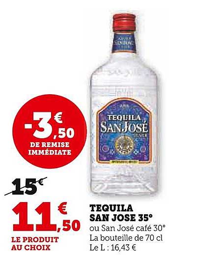 tequila san josé 35°
